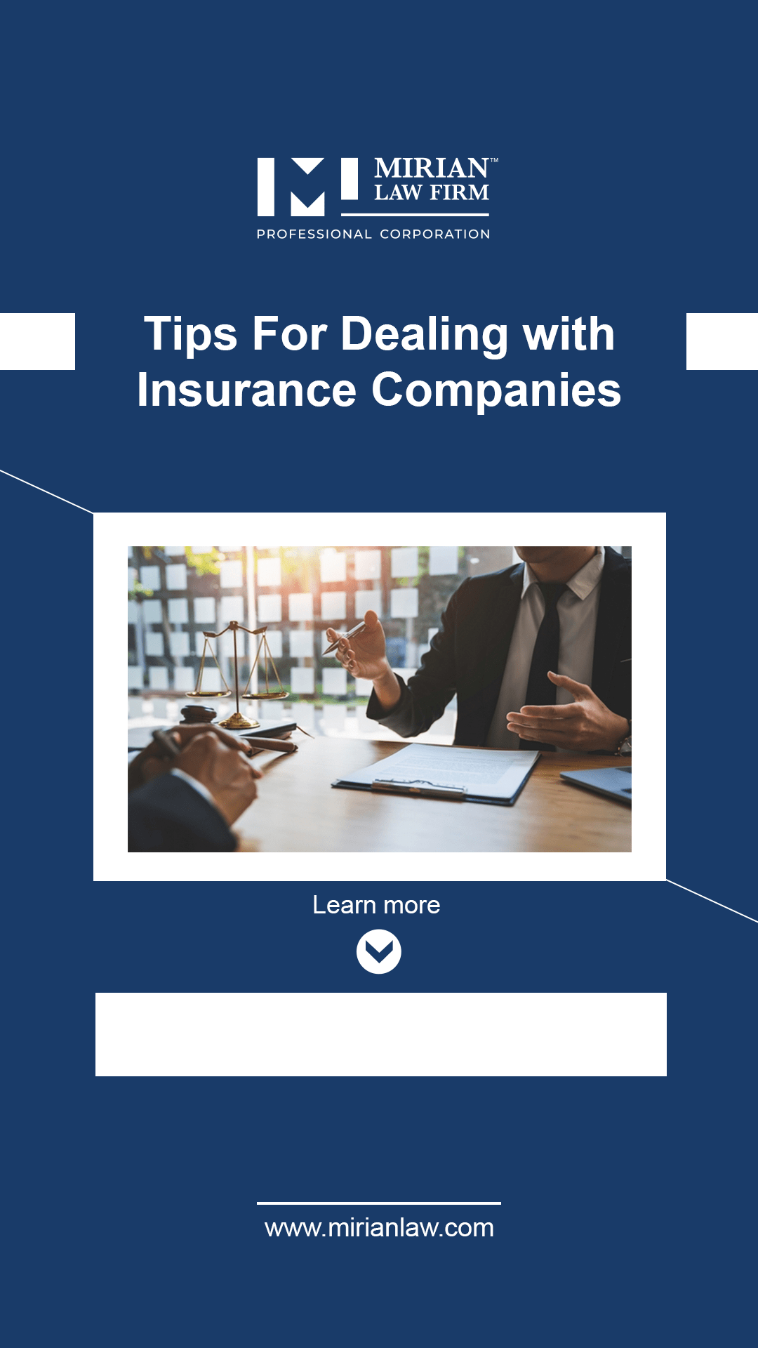 Dealing with Insurance Companies